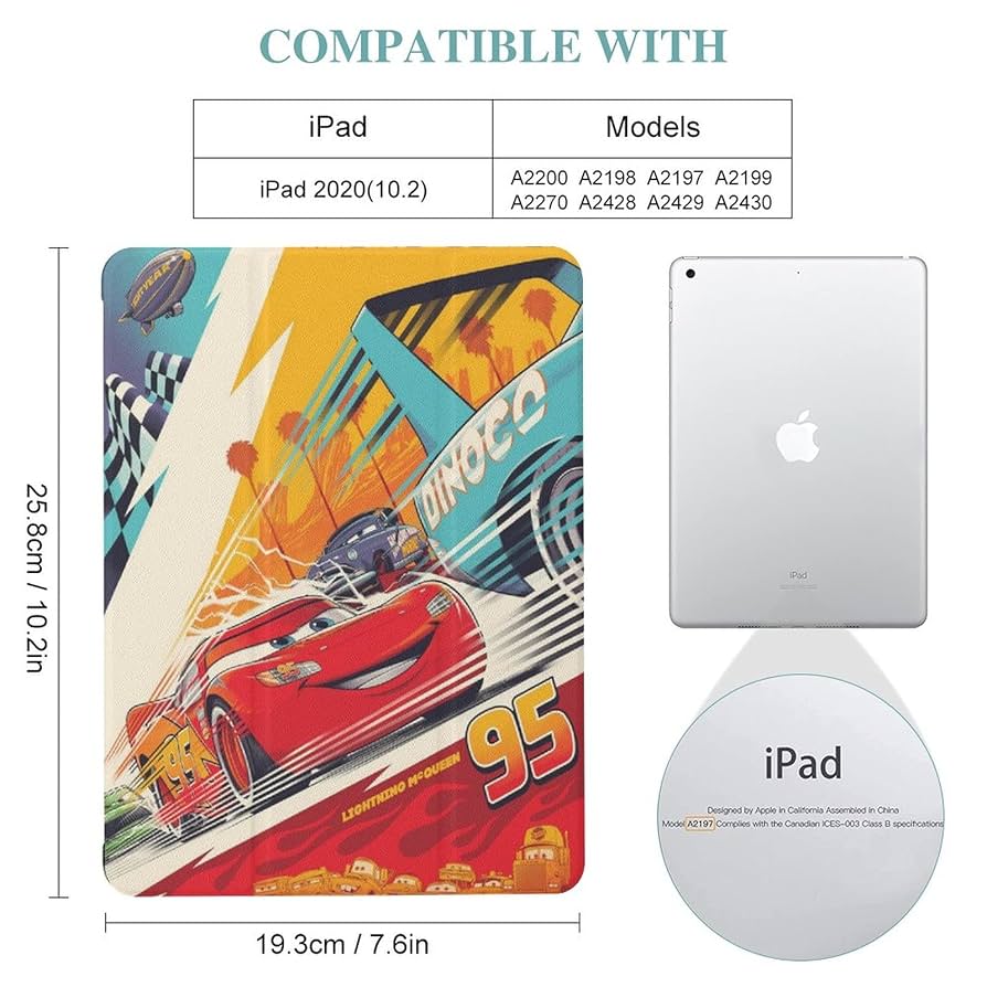 iPad - カーズ　iPad Amazon.co.jp: Cars iPad Case, IPAD 2020 10.2